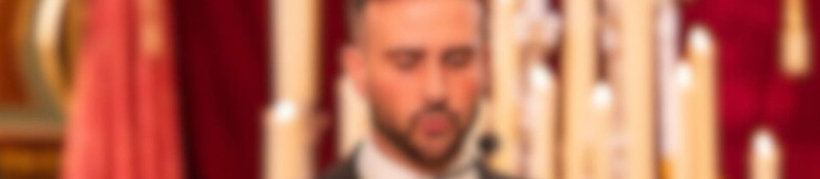 Banner de la carta del Hermano Mayor de la Hermandad de la Amargura de Marbella