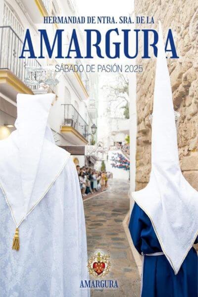 Cartel anunciador procesional 2025 - Hermandad de la Amargura de Marbella
