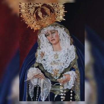 Imagen histórica de la Hermandad de la Amargura de Marbella en 2021 - Cofradía de Marbella